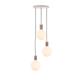 Lampa wisząca SPHERE IV TRIPLE orzech Tala