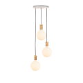 Lampa wisząca SPHERE IV TRIPLE dąb  Tala
