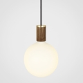 Lampa wisząca SPHERE IV TRIPLE orzech Tala