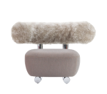 Fotel PIPE półokrągłe oparcie Moroso