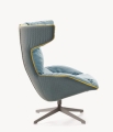 Fotel obrotowy TAKE A LINE FOR A WALK Moroso