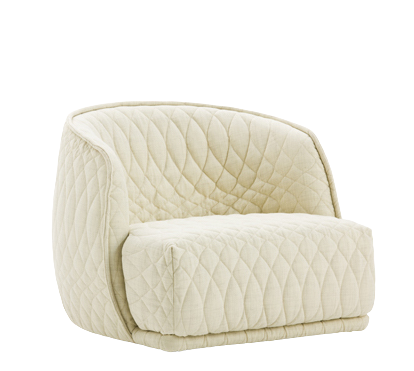 Fotel REDONDO pikowany Moroso