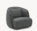 Fotel REDONDO pikowany Moroso