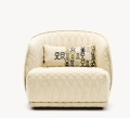 Fotel REDONDO pikowany Moroso