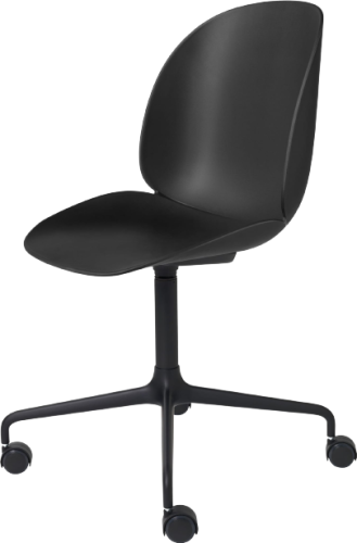 Krzesło 4 ramiona na kółkach BEETLE GUBI