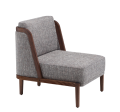 Fotel THRONE tapicerowane oparcie De La Espada