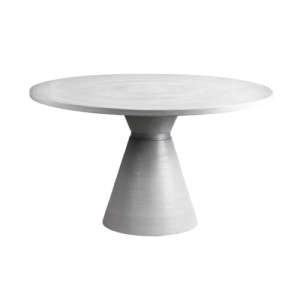 Betonowy stół z blatem okrągłym 130