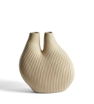 Wazon beżowy W&S nieregularny kształt  HAY