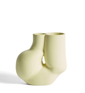 Wazon o nieregularnym kształcie W&S blady żółty HAY
