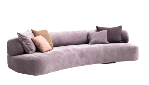 Sofa półokrągła GOGAN dwuosobowa Moroso