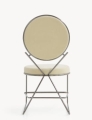Krzesło DOUBLE ZERO art deco Moroso