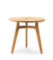 Stolik kawowy ogrodowy KNIT mały okrągły Ethimo