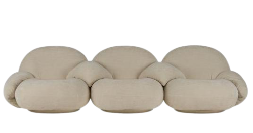 Sofa PACHA trzyosobowa z podłokietnikami GUBI