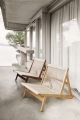 Fotel drewniany MR01 INITIAL GUBI