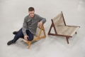 Fotel drewniany MR01 INITIAL GUBI