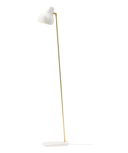 Lampa podłogowa VL38 mosiężna Louis Poulsen