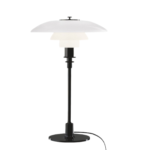 Lampa stołowa PH 3/2 czarna duża Louis Poulsen