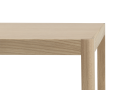 Stolik kawowy WORKSHOP surowy drewniany 120x43 muuto