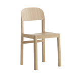 Krzesło drewniane WORKSHOP dąb Muuto