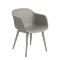 Krzesło Fiber muuto szare