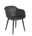 Krzesło Fiber muuto czarne