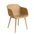 Krzesło Fiber muuto ochra