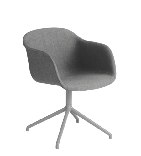Krzesło FIBER obrotowe tapicerowane MUUTO Remix 133