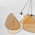 Lampa z siatką z trzciny SCREEN XXL Ø150 Market Set