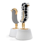 Figurka ceramiczna HOPEBIRD limitowane wzory z 24kt złotem Bosa