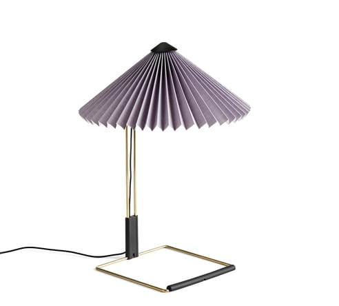 Lampa stołowa MATIN 300 bawełniany klosz HAY