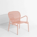 Fotel ogrodowy WEEK-END BRIDGE Petite Friture  róż