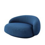 Fotel JULEP ISLAND o zaokrąglonych kształtach Tacchini