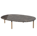 Stolik kawowy TUK owalny marmurowy Bolia