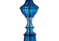 Lampa stołowa SAMURAI niebiesko-czarna Barovier Toso