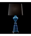 Lampa stołowa SAMURAI niebiesko-czarna Barovier Toso
