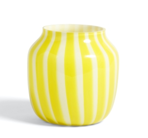 Wazon szklany JUICE VASE żółty HAY