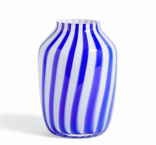 Wazon szklany JUICE VASE niebieski HAY