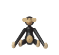 Figurka drewniana małpka MONKEY MINI, dąb ciemny Kaj Bojesen