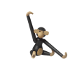 Figurka drewniana małpka MONKEY MINI, dąb ciemny Kaj Bojesen