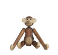 Figurka małpka drewniana MONKEY MINI drewno tekowe Kaj Bojesen
