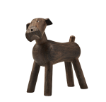 Figurka drewniana piesek DOG dąb opalany Kay Bojesen