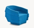 Fotel geometryczny RIFT MOROSO