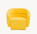 Fotel geometryczny RIFT MOROSO