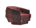 Fotel geometryczny RIFT MOROSO