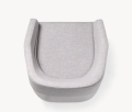 Fotel mały geometryczny RIFT SMALL MOROSO