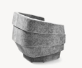 Fotel mały geometryczny RIFT SMALL MOROSO