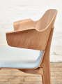 Fotel LEAF tapicerowany TON
