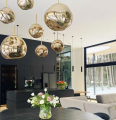 Lampa wisząca MELT Ø50 złota Tom Dixon