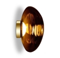 Kinkiet / lampa ścienna MELT Ø50 złoty Tom Dixon