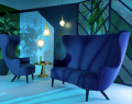 Sofa WINGBACK wysokie oparcie Tom Dixon